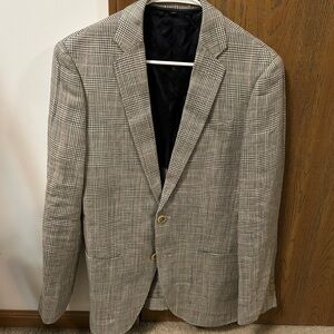 J Crew linen-blend blazer (34 short)